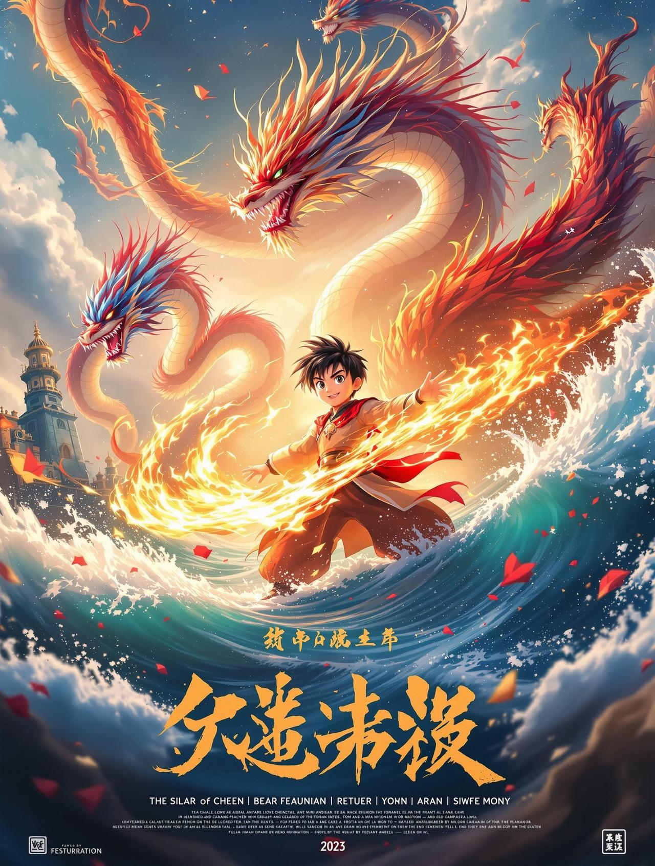 蜜桃视频官网即将上线-哪吒闹海2预告海报